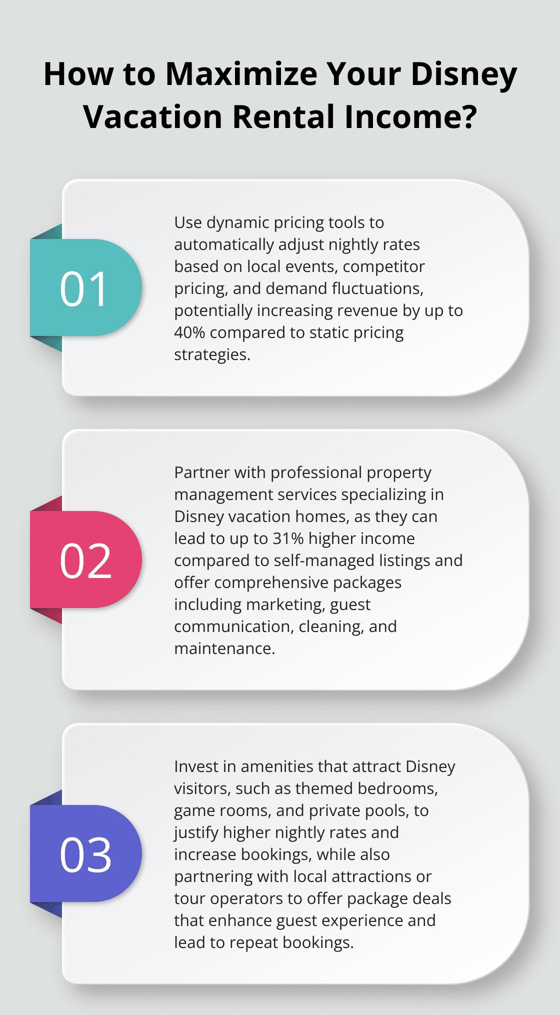 Fact - How to Maximize Your Disney Vacation Rental Income?