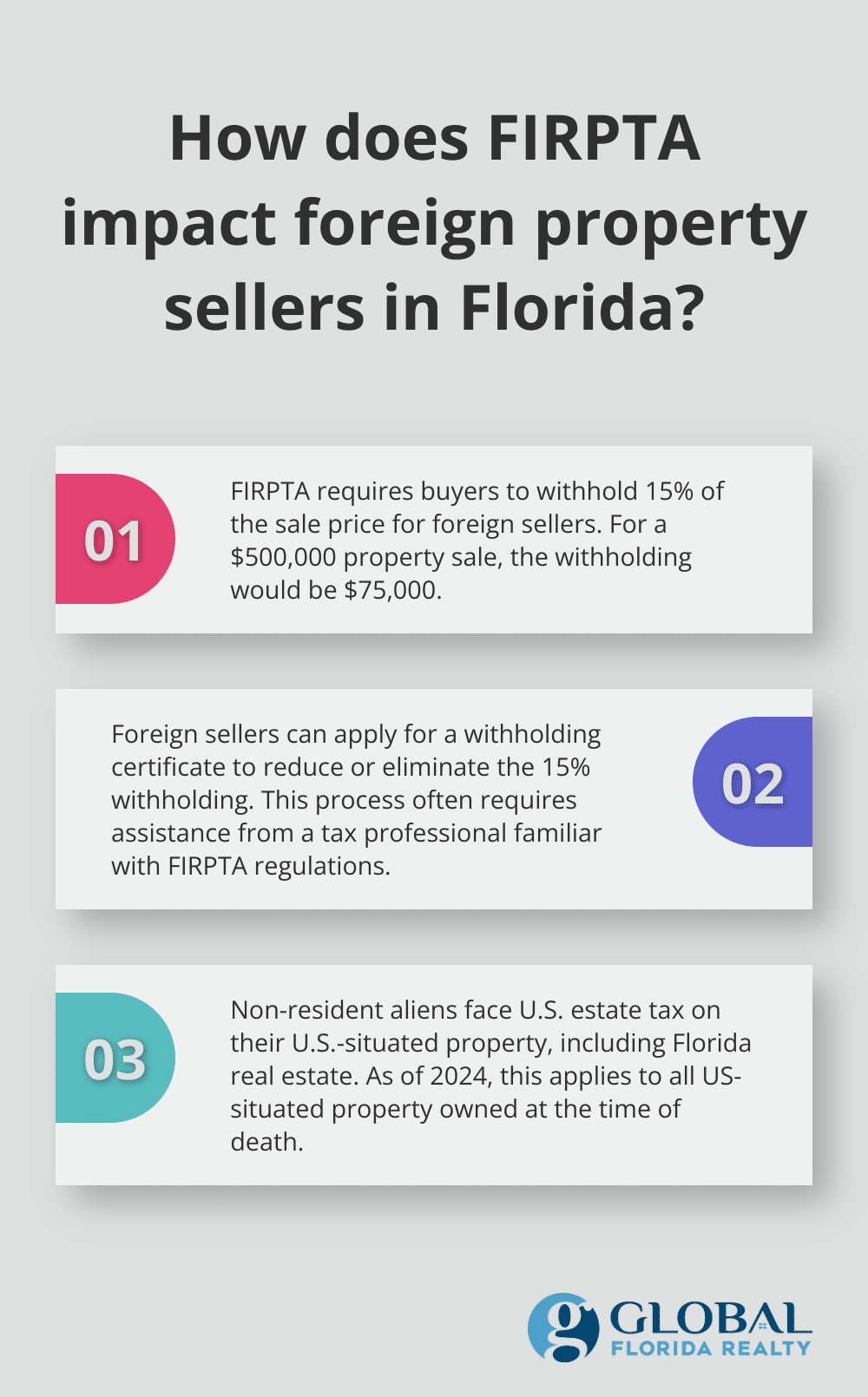 Infographic: How does FIRPTA impact foreign property sellers in Florida?