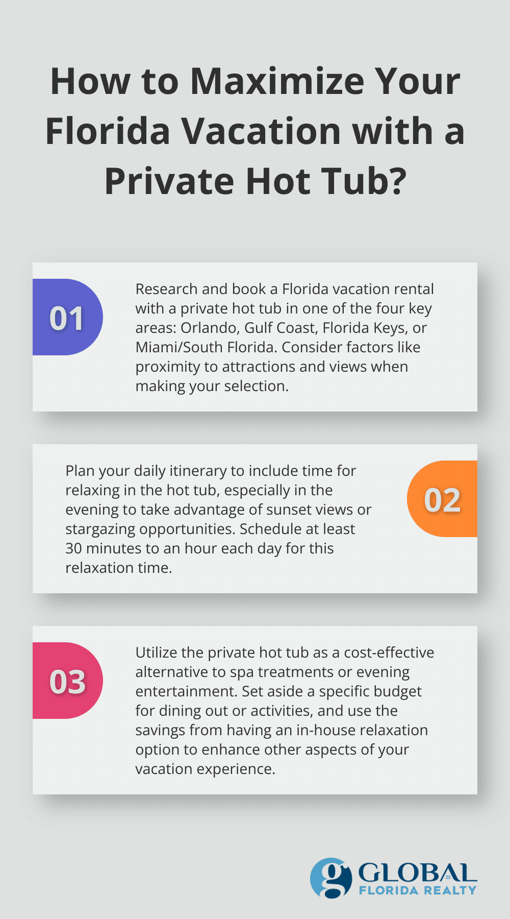 Infographic: How to Maximize Your Florida Vacation with a Private Hot Tub? - florida vacation rentals private hot tub